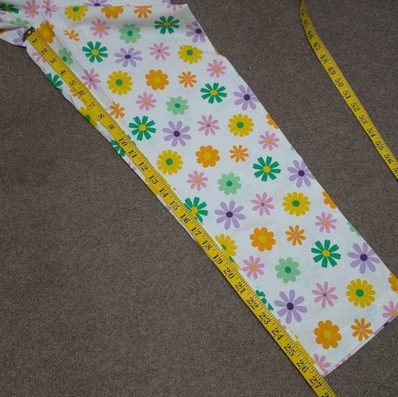 Compania Fantastica (XS) 60's Floral Pants Colorful Spring Summer  NWT - Picture 8 of 8